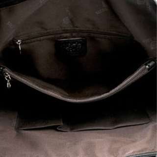   style skull PU Leather ladys Messenger shoulder black Bag  