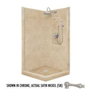 American Bath Factory P21 3725P SN 60L X 48W Premium Shower Package 