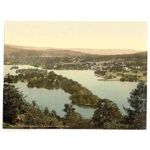   of Windermere and Bowness, Lake District, England