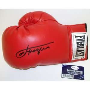   Autographed Everlast Leather boxing glove ~ LEFT Glove ~ Online COA