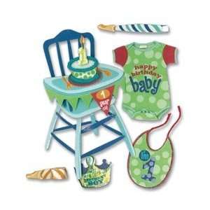   Dimensional Stickers   Boys 1st Birthday: Arts, Crafts & Sewing