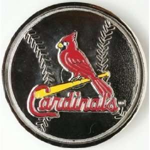  Cardinals Baseball Spinner Belt Buckle (Brand New) 