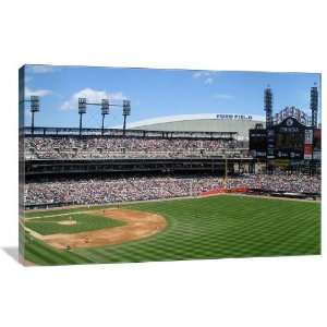  Comerica Park, Detroit, Michigan   Gallery Wrapped Canvas 