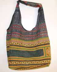 PERUVIAN ETHNIC HAND MADE Large Shoulder Bag Tote Purse BOHO Fair 
