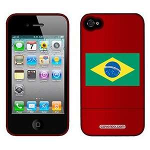  Brazil Flag on Verizon iPhone 4 Case by Coveroo 