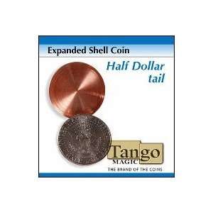   Expanded Shell Coin   Half Dollar (Tail) by Tango Magic Toys & Games