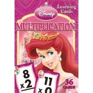  Disney Princess Multiplication Learning/Flash Cards (Dark 
