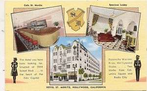 Hotel St. Moritz 5849 Sunset Blvd Hollywood CA Wm. Foch  