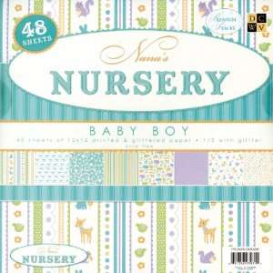  Nanas Nursery Baby Boy Paper Stack 12X12 48 She
