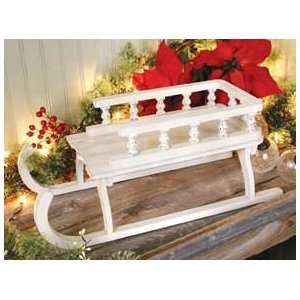   Vintage Spindle Sled   Holiday Home Decor 