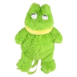    Cuddlee Backpack Soft Plush Animal Back Pack   Frog: Toys & Games