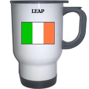  Ireland   LEAP White Stainless Steel Mug Everything 