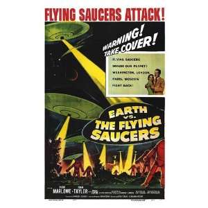   Vs. The Flying Saucers Movie Poster, 11 x 17 (1956)