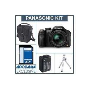  Panasonic Lumix DMC FZ150 Digital Camera Kit   Black 