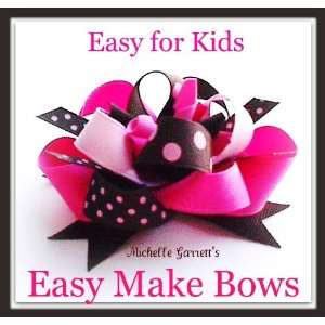  How to Make a Boutique Hair Bow, Ez Kids Craft Kit Brown 