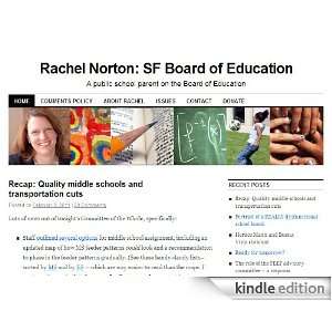  Rachel Norton: SF Board of Education: Kindle Store: Rachel 