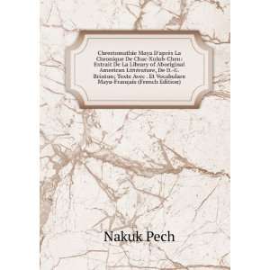   . Et Vocabulare Maya FranÃ§ais (French Edition) Nakuk Pech Books