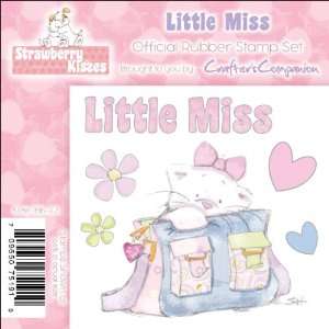    Strawberry Kisses Cling Stamp Set, Little Miss: Everything Else