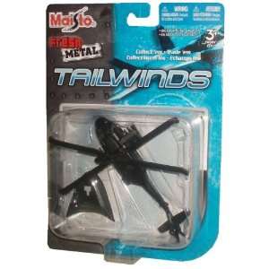  Fresh Metal Tailwinds UH 60A Black Hawk Helicopter 1:87 