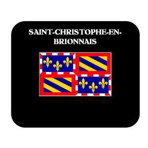   Region)   SAINT CHRISTOPHE EN BRIONNAIS Mouse Pad 