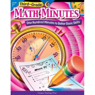 Third Grade Math Minutes One Hundred Minutes to Better Basic Skills 