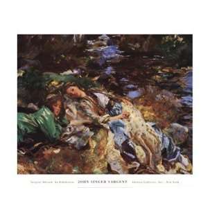  The Brook   Poster by John Singer Sargent (30x24): Home 