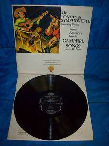 The Longines Symphonette Campfire Songs Ken Carson NM++  