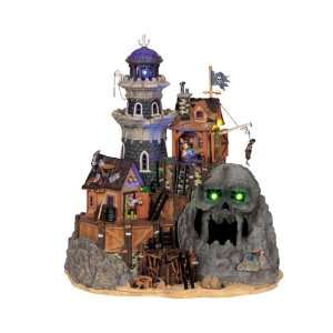  Lemax Spooky Town Village Collection Animated Isle Of Doom 