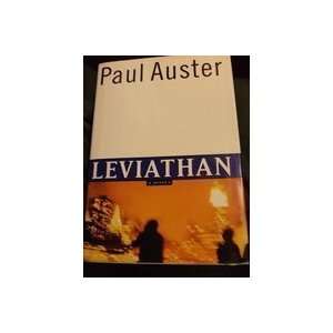  Leviathan A Novel [Hardcover] Paul Auster Books