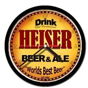  HEISER beer and ale cerveza wall clock: Everything Else