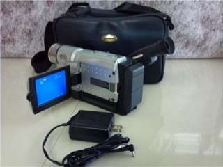 JVC GR SXM745 SUPER VHS VIDEO CAMERA 600X SUPER DIGITAL ZOOM CAMCORDER 