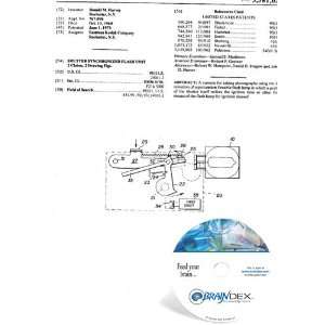    NEW Patent CD for SHUTTER SYNCHRONIZED FLASH UNIT 