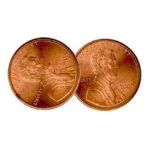  Double Head Penny   Money Magic Trick Toys & Games