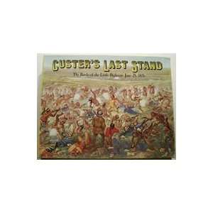   Battle of Little Bighorn, June 25, 1876, Board Game 