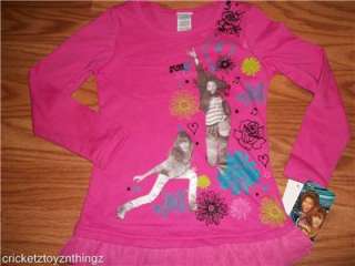   JONES Disney SHAKE IT UP New Girls Baby Doll T Shirt SOLD OUT!  