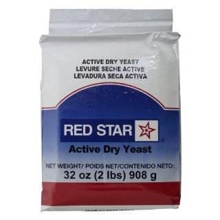  New Red Star Active High Volume Dry Yeast   2 Lb(pack of 2 