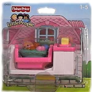    Little People Home Sweet Home Baby Nursery Cradle: Toys & Games
