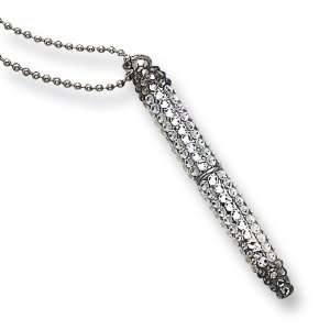  Crystal Swarovski Crystal 40 inch Pen Necklace: Jewelry