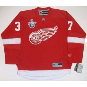 Mikael Samuelsson Detroit Red Wings 08 Cup Jersey Rbk   Small  