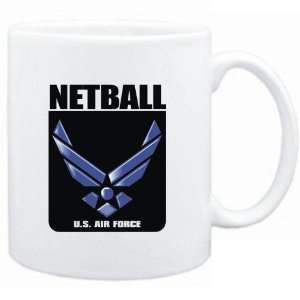  Mug White  Netball   U.S. AIR FORCE  Sports: Sports 