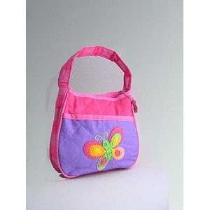 Personalized kids quilted purse   butterfly Stephen Joseph 