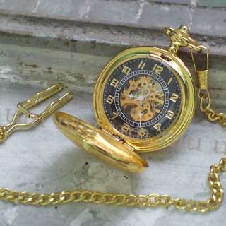 Antique Men Mechanical ChAin Vintage pocket watch WP035  