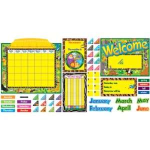   TREND ENTERPRISES INC. BB SET JUNGLE FUN CALENDAR: Everything Else