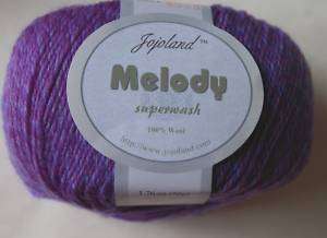 JoJoLand Melody Superwash Sock Yarn 2 Skeins Sel Colors  