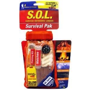 Adventure Medical Kits S.O.L. Survival Pak  Sports 