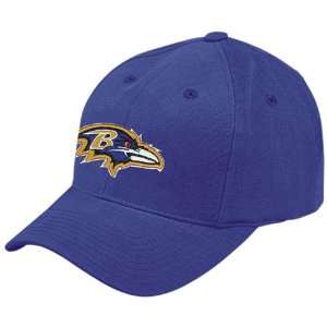   Ravens Purple Basic Logo Brushed Cotton Hat: Sports & Outdoors