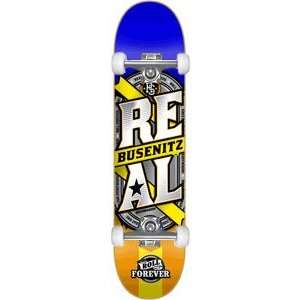  Real Busenitz Topshelf Premium Complete Skateboard   8.25 