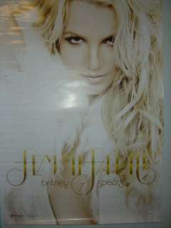 Britney Spears Femme Fatale CD Hong Kong Promo Poster  