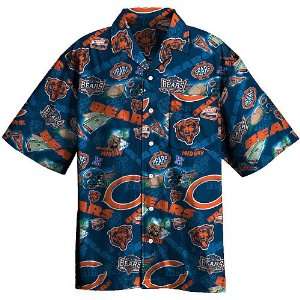   Bears Tailgate Party Button Down Shirt Extra Large: Sports & Outdoors