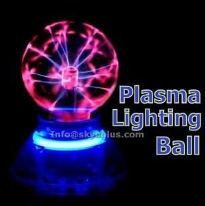  Party Light Lamp Music Activated Plasma Lighting Ball USB 